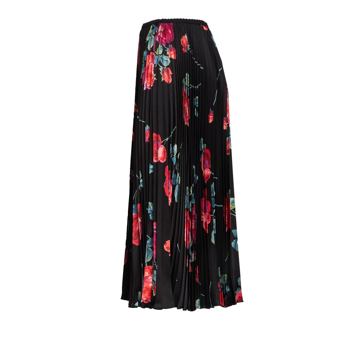 N°21 Plissettata Floral Midi Skirt