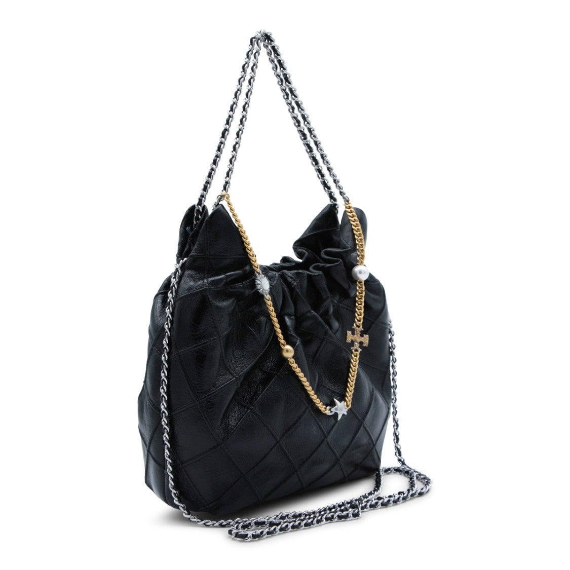 Tory Burch Black Leather Crossbody Bag