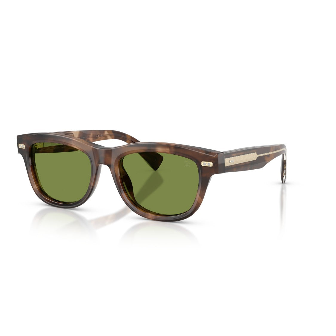 Brunello Cucinelli 0Bc3016s Rectangular Acetate Sunglasses With Tortoiseshell Pattern