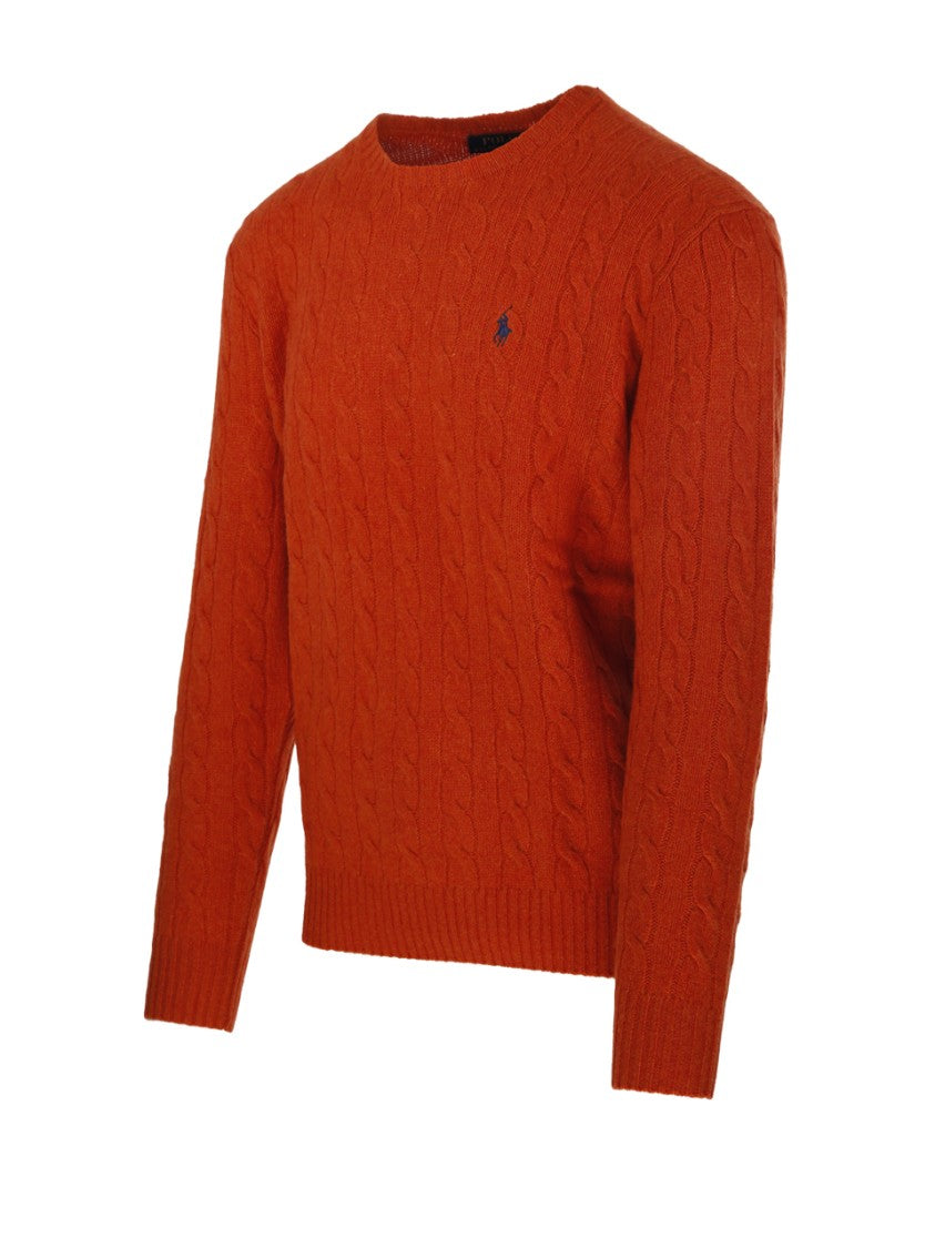 Polo Ralph Lauren Cable Knit Round Neck Sweater