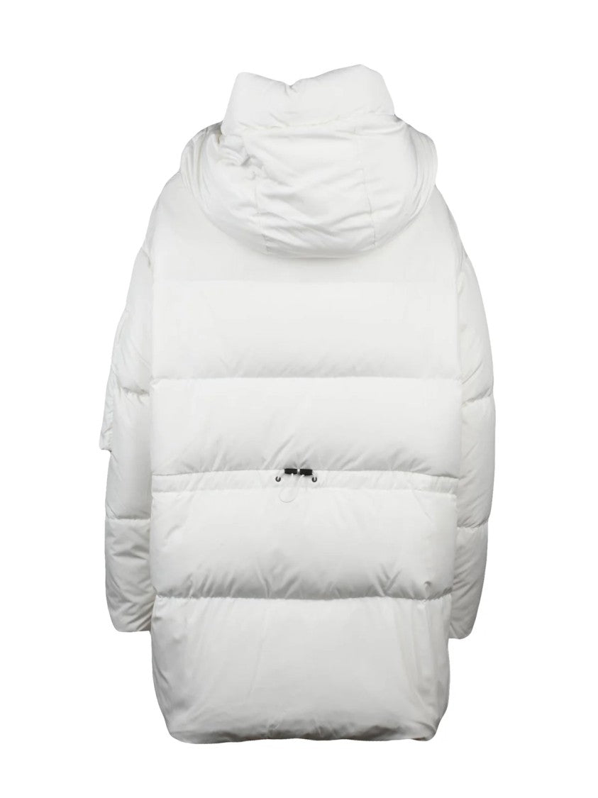 Bacon White Polyester Cloud 78 Down Jacket