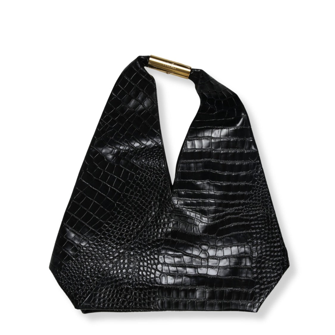 Mm6 By Maison Margiela Origami-Inspired Tote Bag With Crocodile Effect