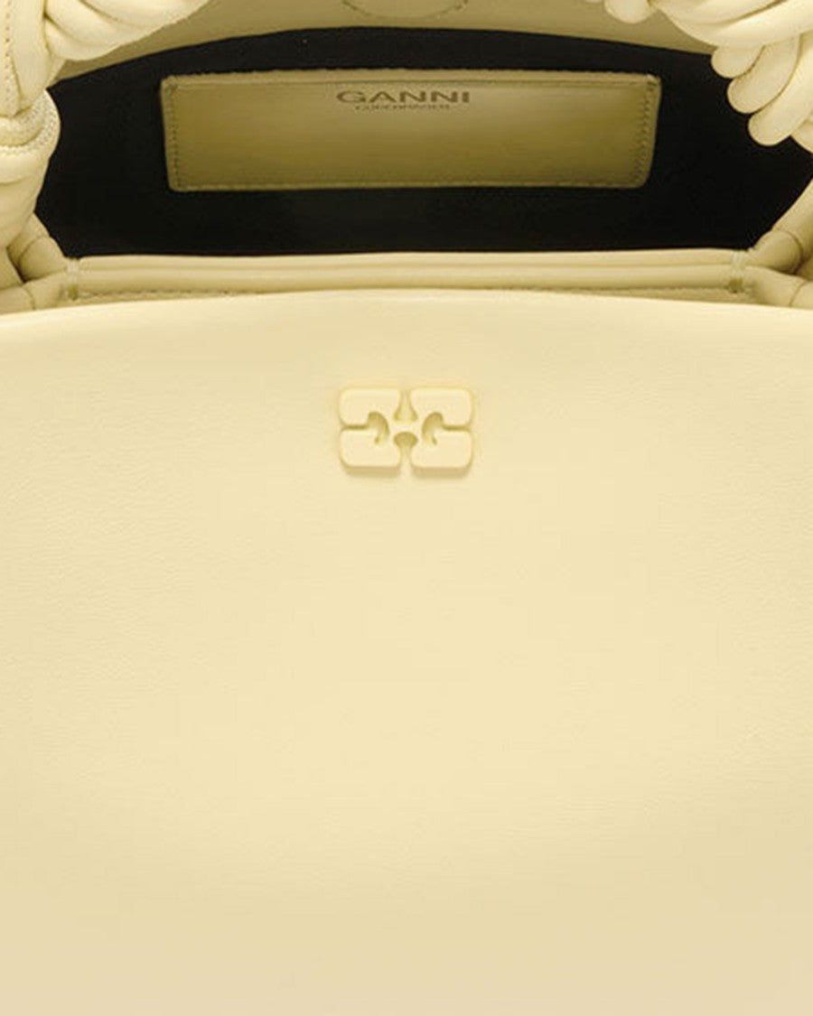 Ganni Yellow Cream Mini Bou Bag