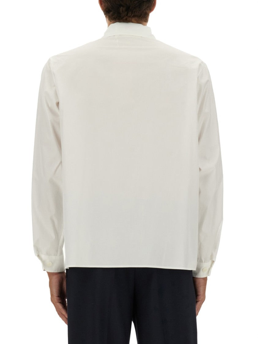Marni Front-Zipper Shirt With Classic Collar