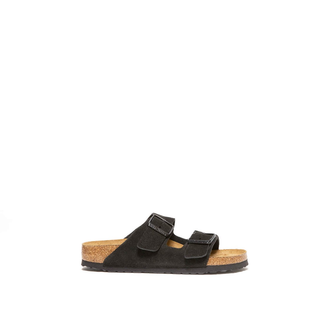 Birkenstock Arizona Sandal In Black Suede