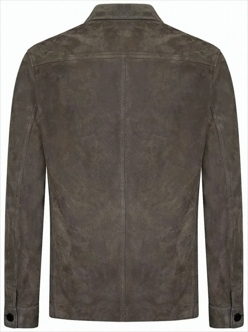 Tom Ford Matte Finish Lambskin Leather Jacket