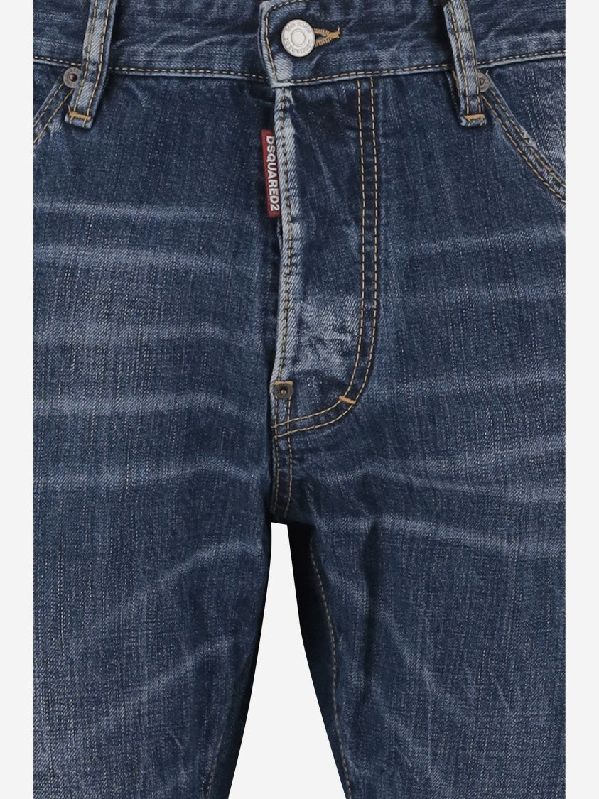 Dsquared2 Cotton Denim Jeans