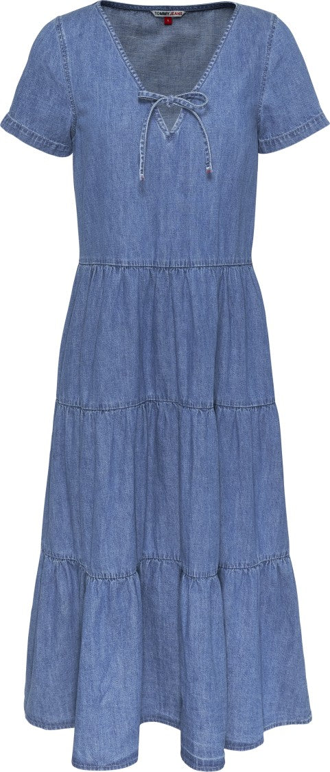Tommy Jeans Blue Denim Dress