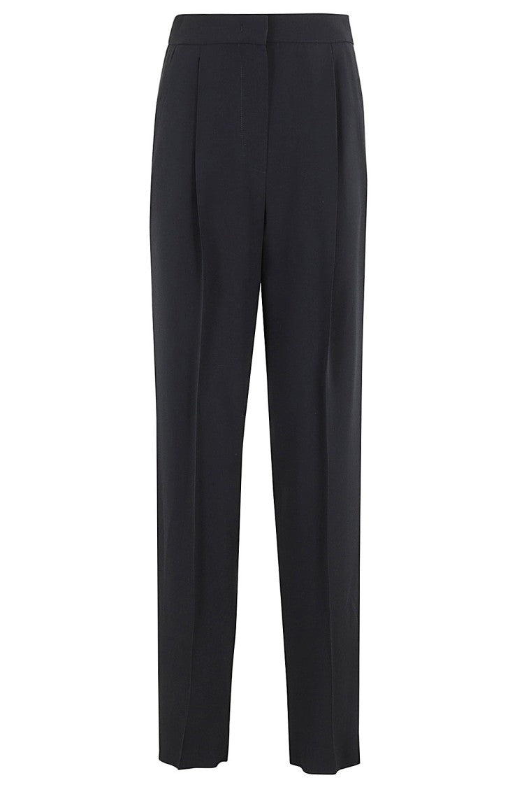 Emporio Armani High-Waisted Midnight Blue Trousers