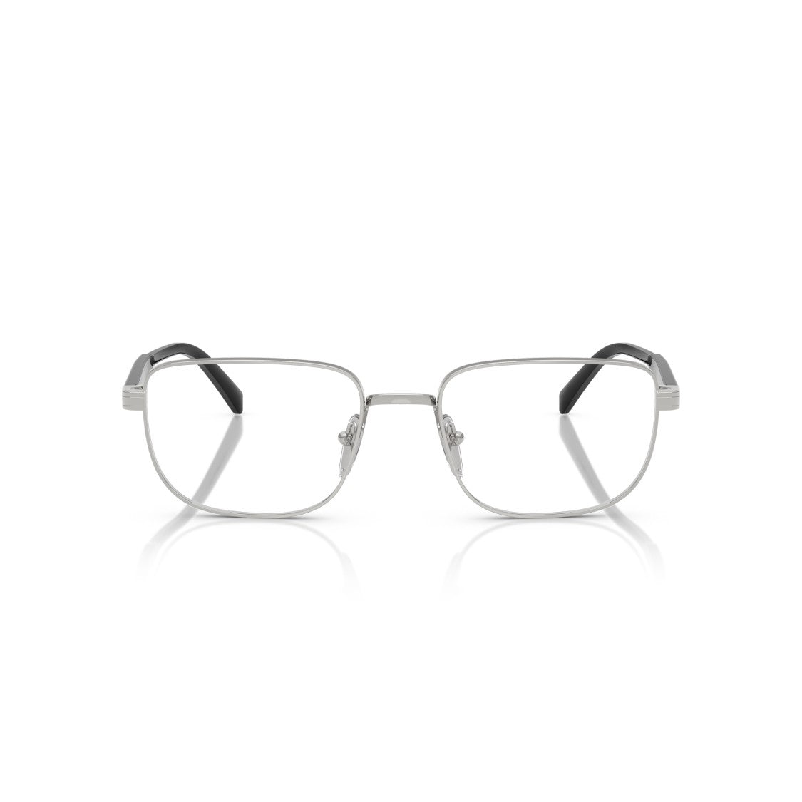 Prada 0Pr B51v Rectangular Aluminum Frame Eyeglasses