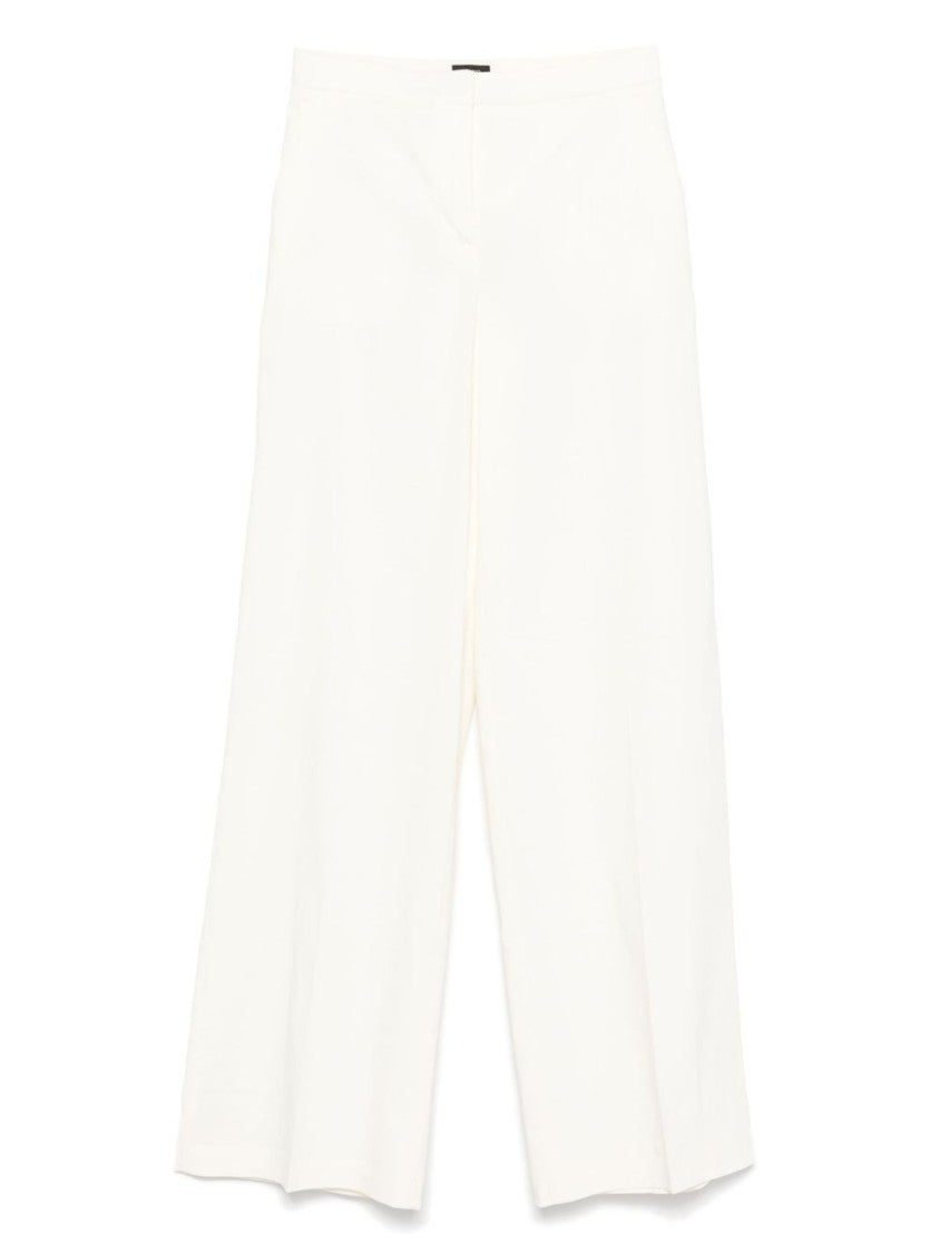Pinko Wide-Leg Trousers With Concealed Fastening