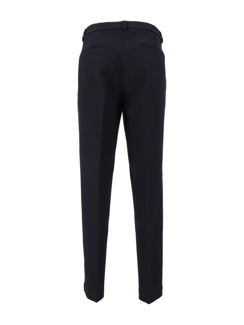 Peserico Tailored Mid-Rise Straight-Leg Formal Pants