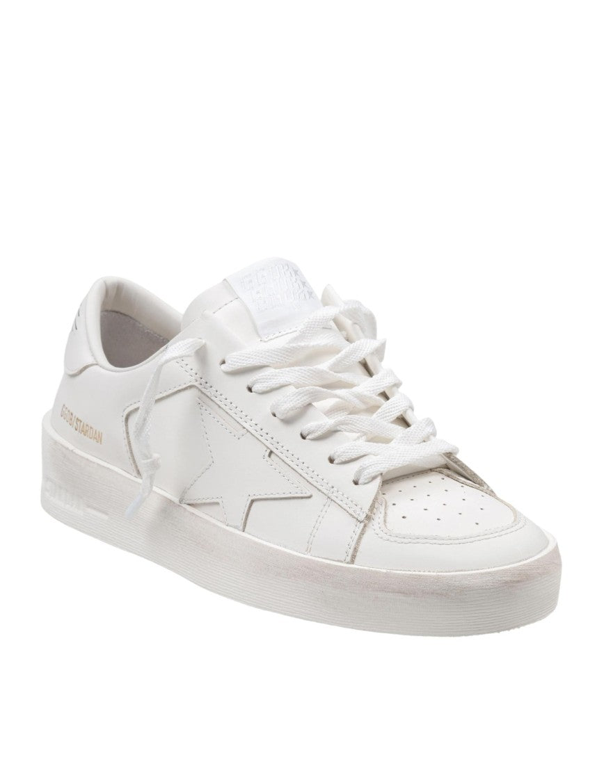 Golden Goose Stardan White Leather Sneakers