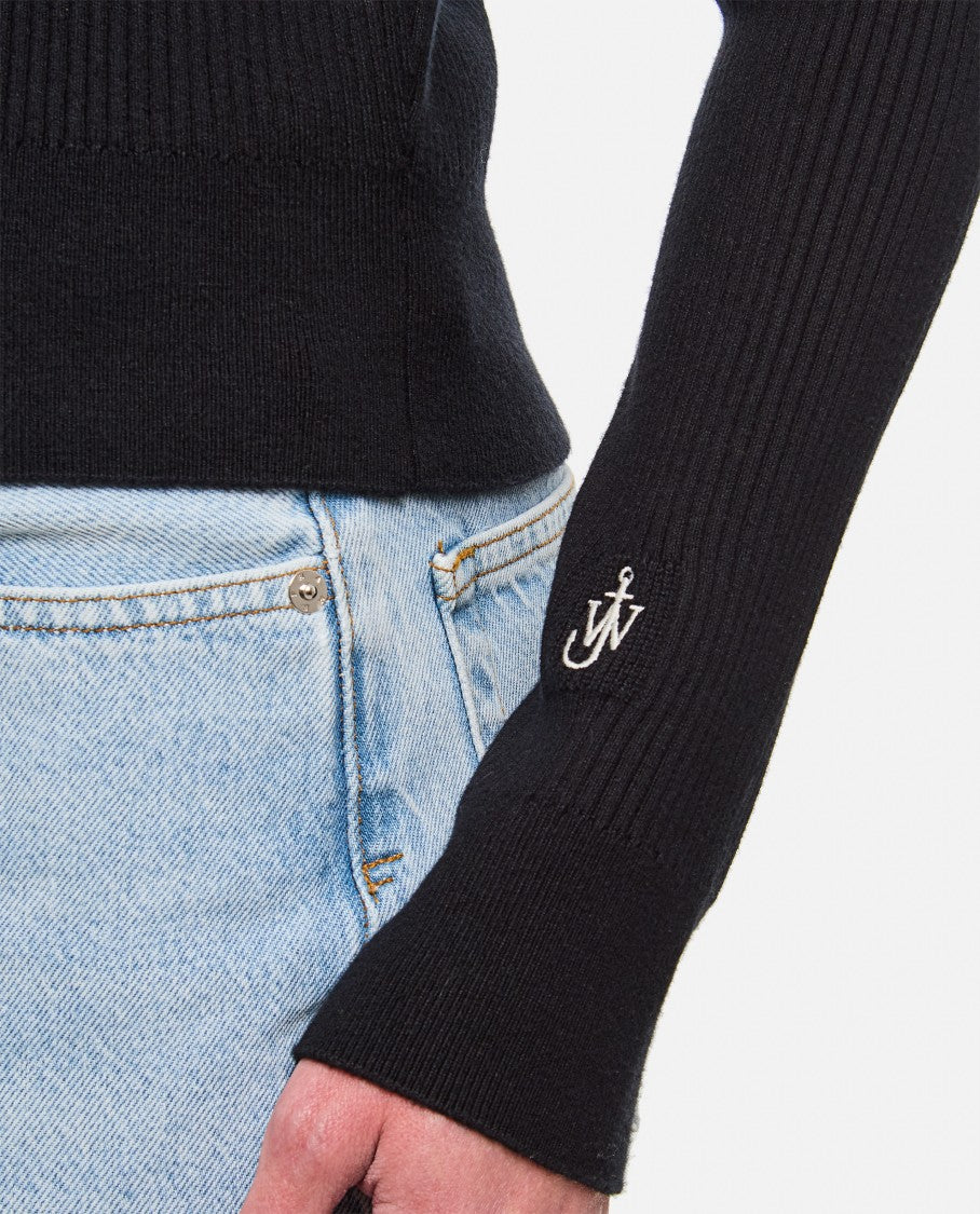 J. W. Anderson Fitted Zip Up Cardigan