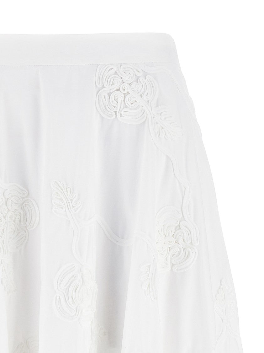 Rotate Birger Christensen Flower Maxi Skirt