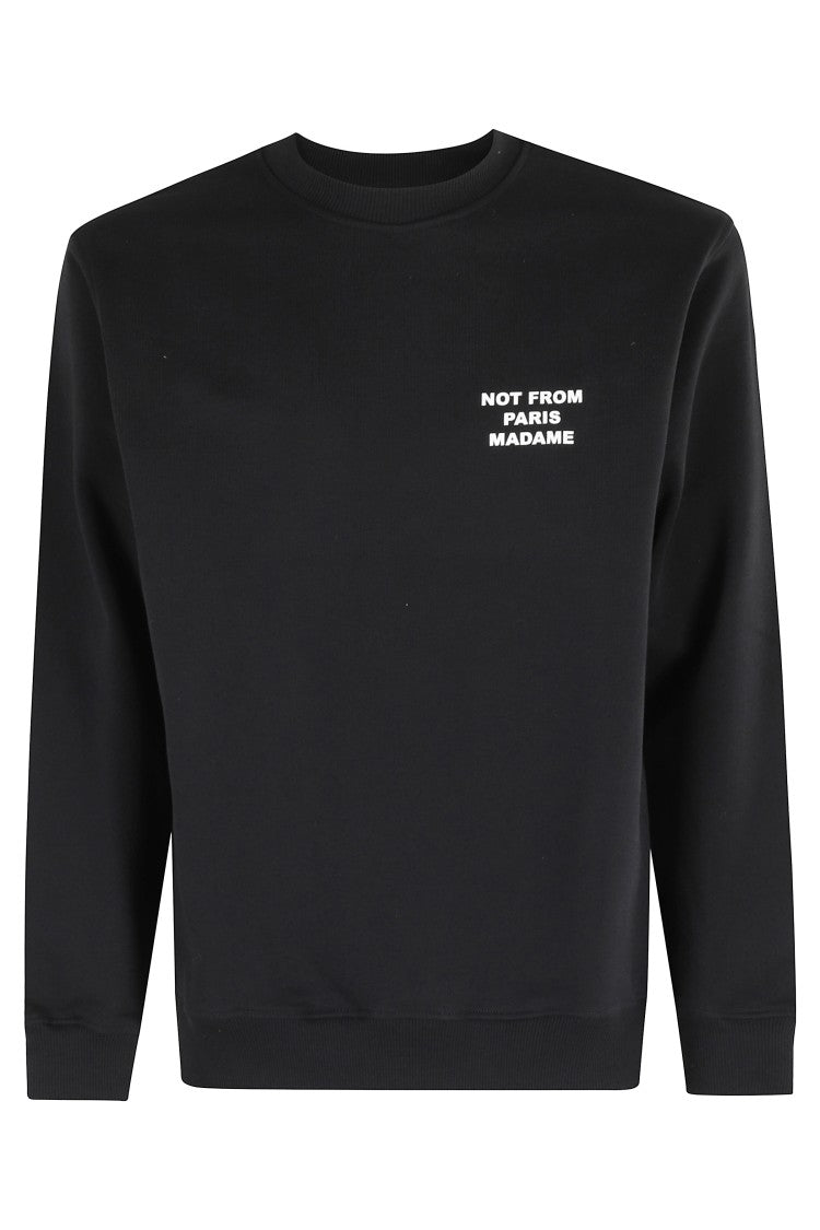 Drôle De Monsieur Slogan Sweatshirt