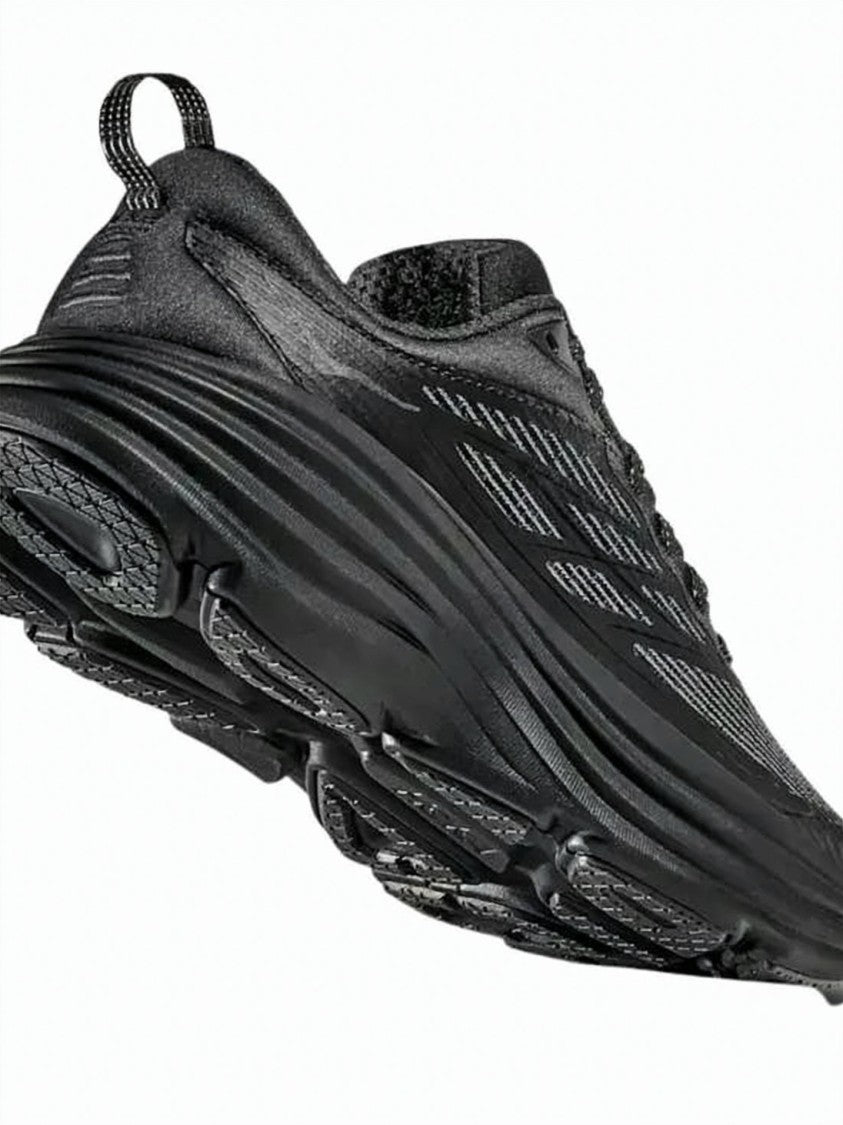 Hoka Streamlined Athletic Sneakers With Cushioned Sole