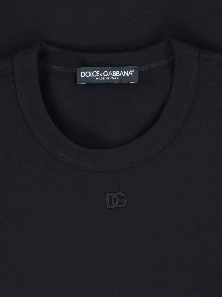 Dolce & Gabbana Logo T-Shirt – Black