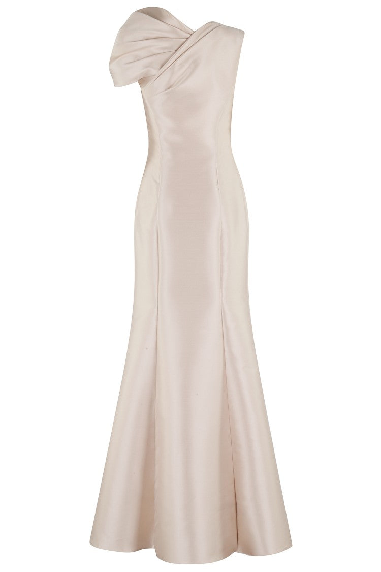 Alberta Ferretti Mikado Dress