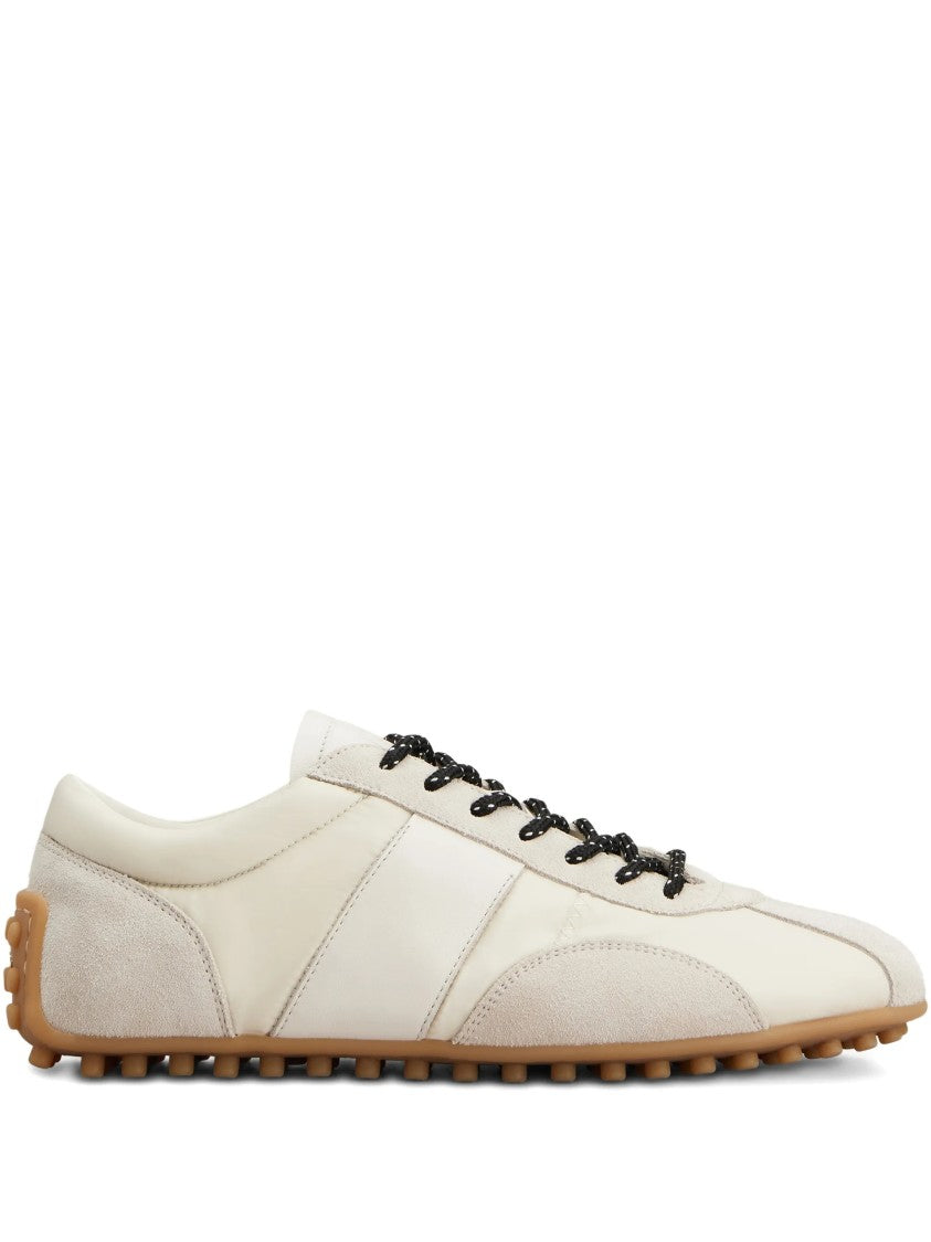 Tod's Calzature Low-Profile Leather/Suede Sneakers