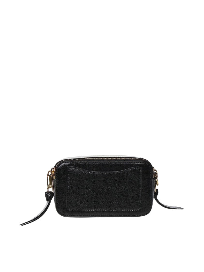 Marc Jacobs Gold The Snapshot Double-J Logo Crossbody Bag