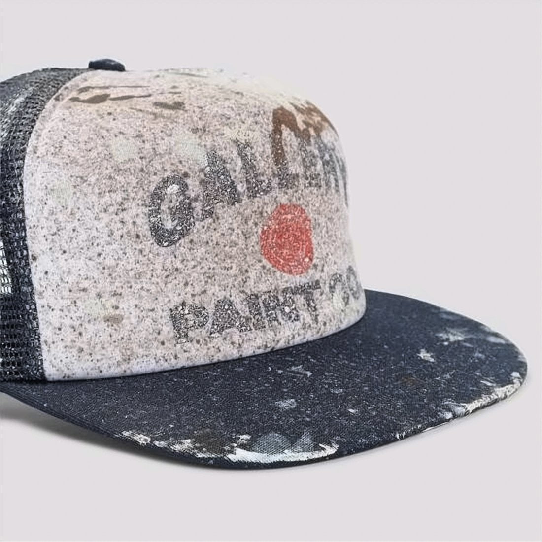 Gallery Dept. Distressed Paint-Splatter Trucker Cap