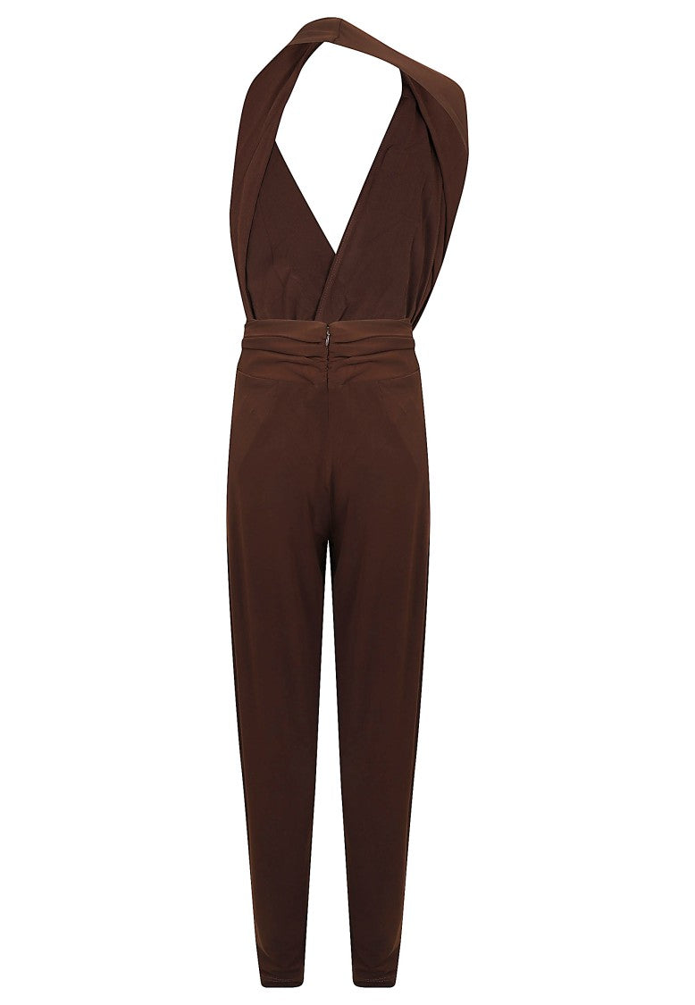 The Andamane Astra Open Back Halterneck Jumpsuit