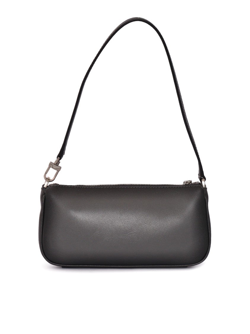 Michael Kors Rectangular Black Leather Pouchette