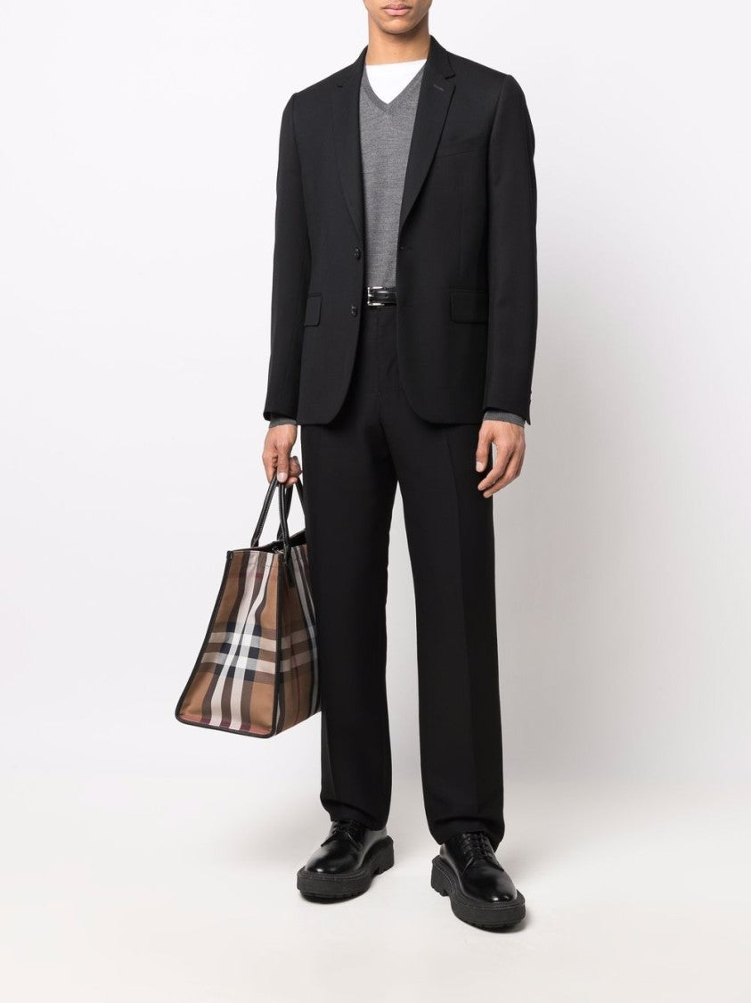 Drumohr Classic V-Neck Merino Wool Sweater