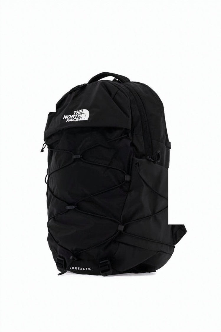 The North Face Spacious Black Nylon Backpack With Adjustable Straps