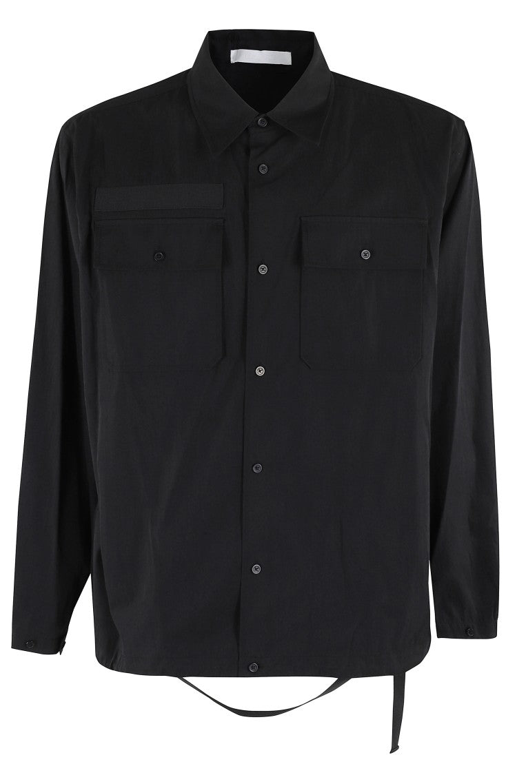 Helmut Lang Black Uniform Shirt