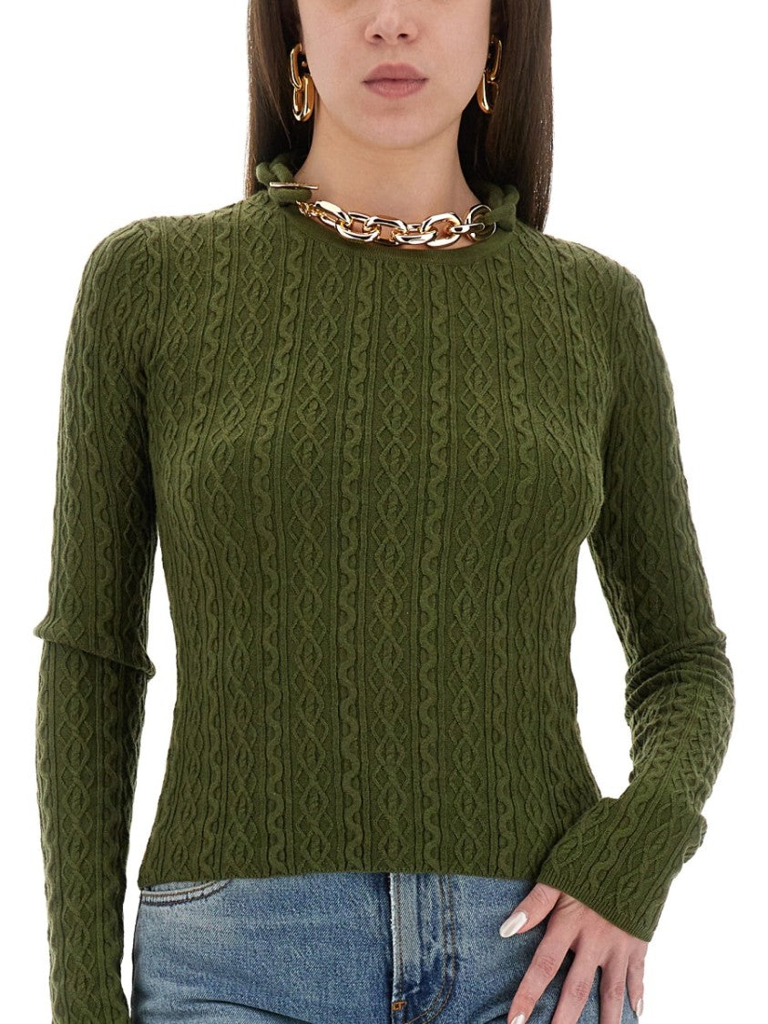 Rabanne Refined Wool-Cashmere Blend Knitwear
