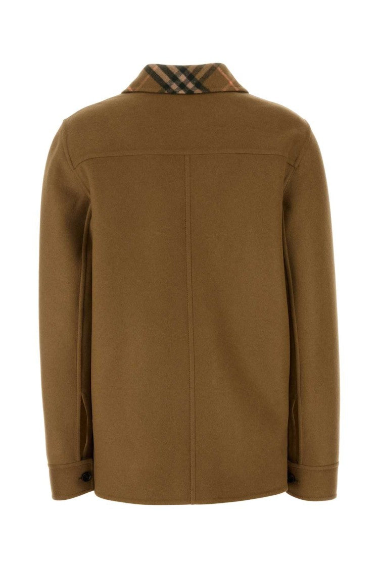 Burberry Biscuit Wool Coat