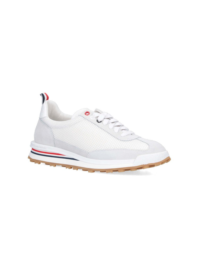 Thom Browne "Tech Runner" Sneakers – White