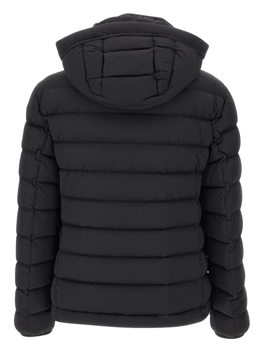 Peuterey Quilted Down Jacket With Hood And Zippered Pockets