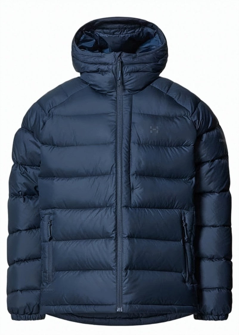 Haglöfs Hooded Blue Down Jacket