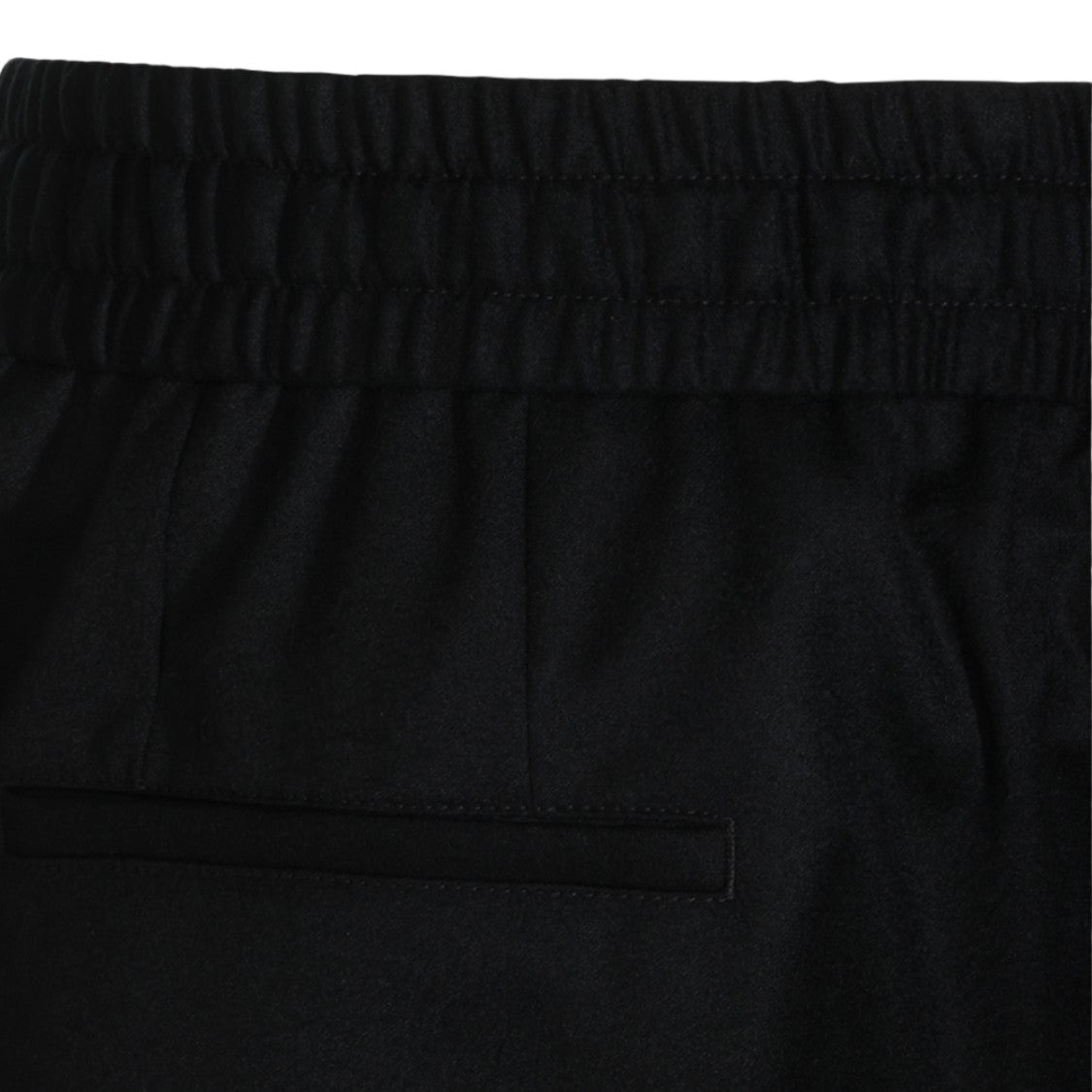 Dolce & Gabbana Black Refined Tailored Straight-Leg Pants