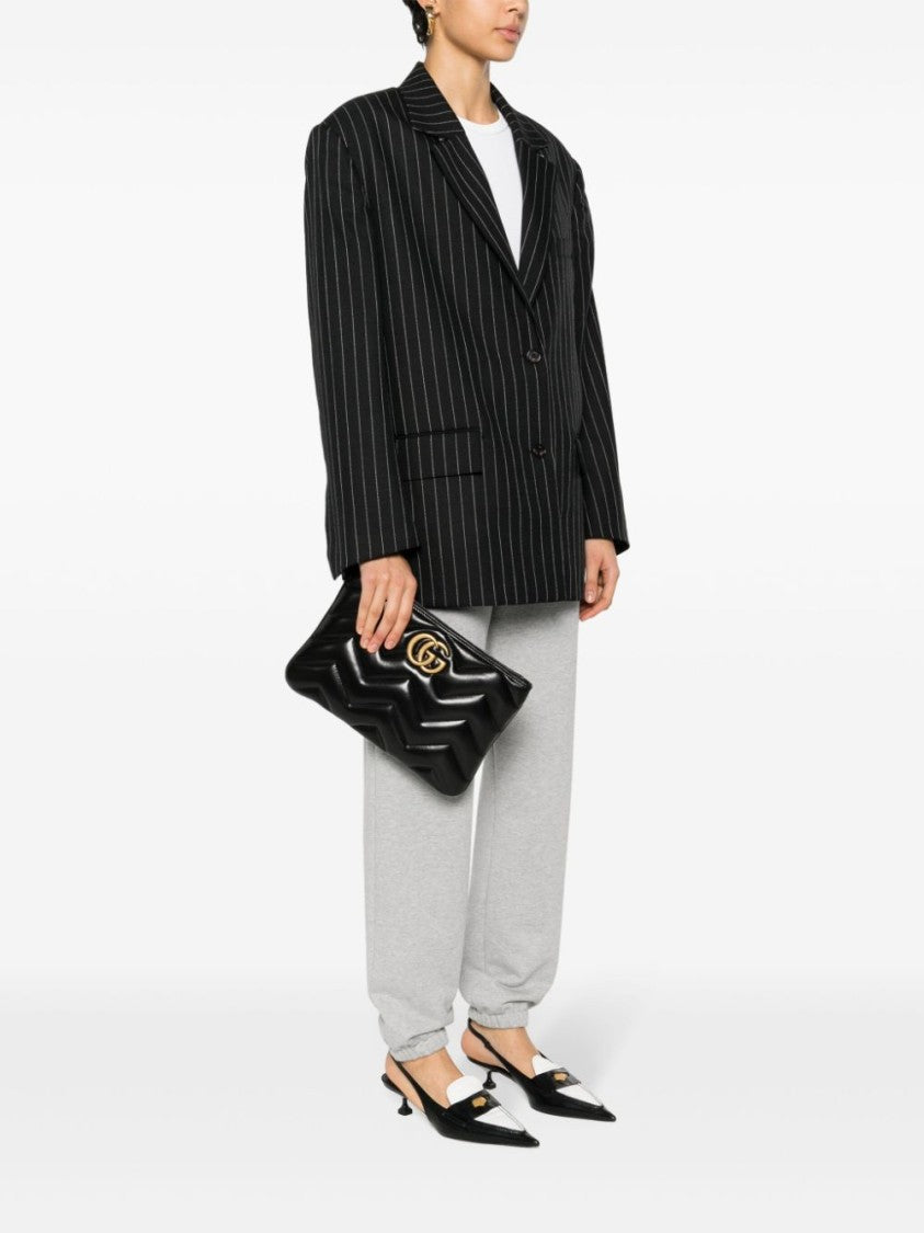 Gucci Black Lamb Leather Pouch