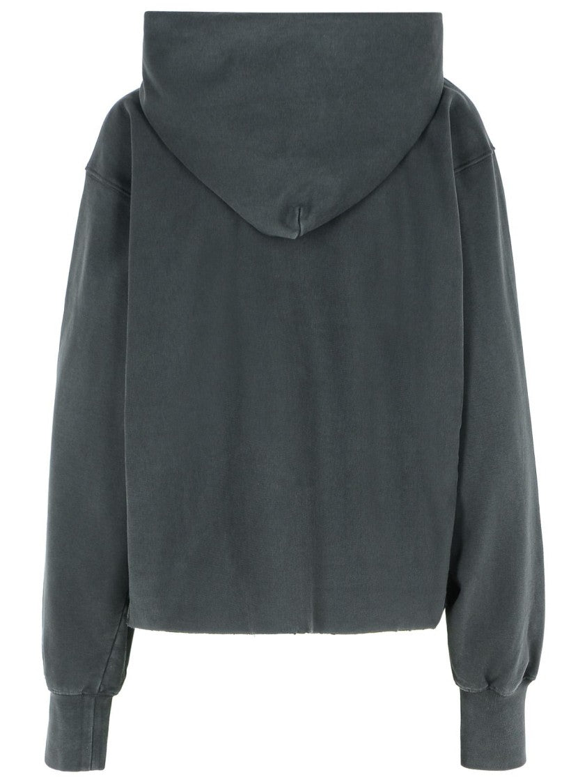 Maison Margiela Black Cotton Sweatshirt