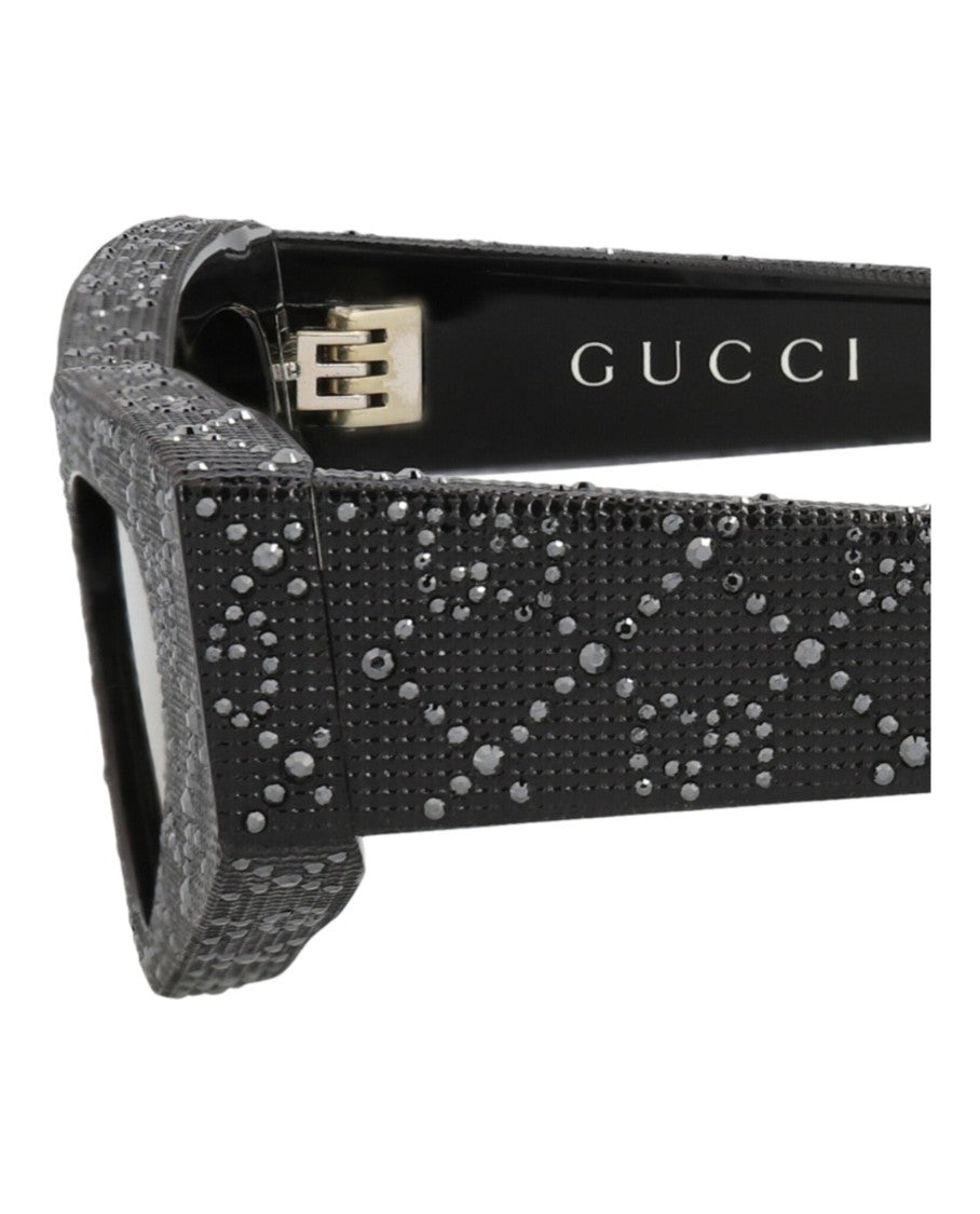 Gucci Cat Eye-Frame Recycled Acetate Sunglasses
