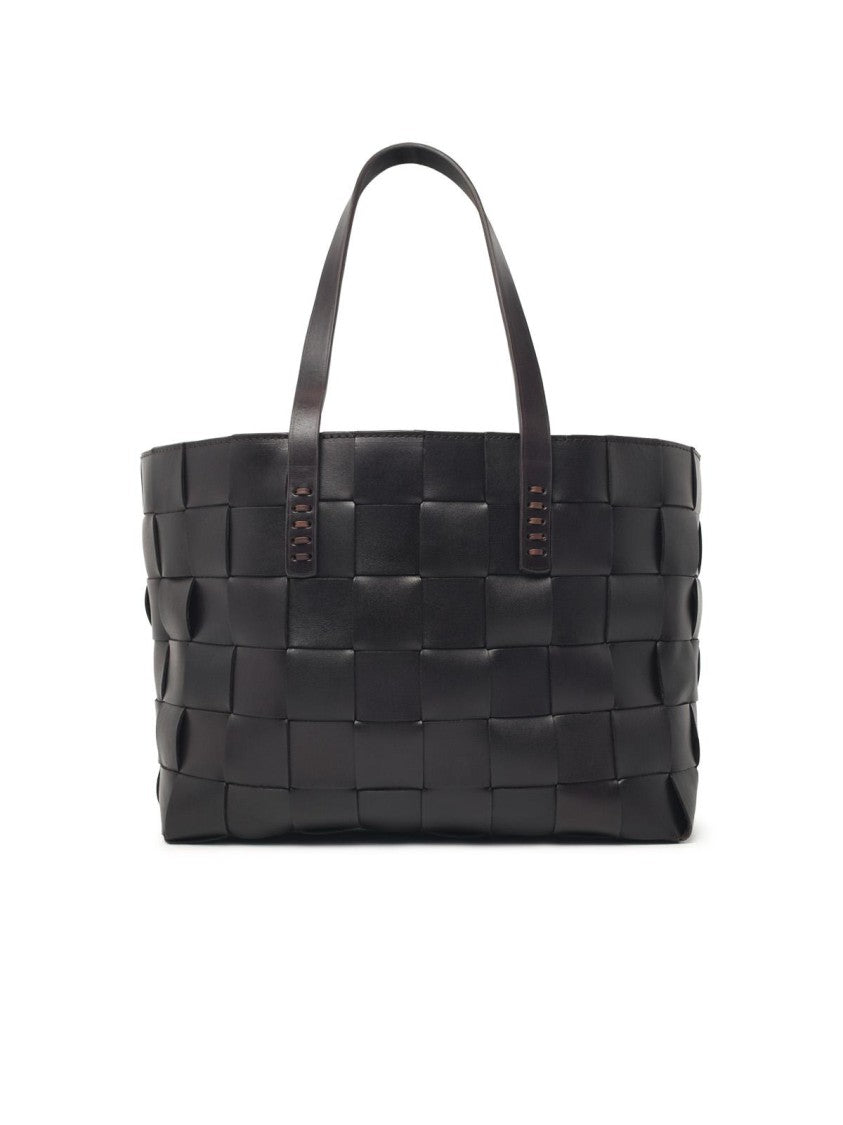 Dragon Diffusion 'Japan Tote' Dark Brown Leather Bag