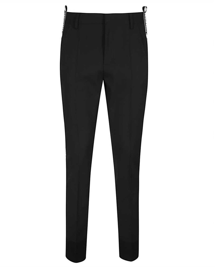 Dsquared2 Tailored Black Wool Trousers