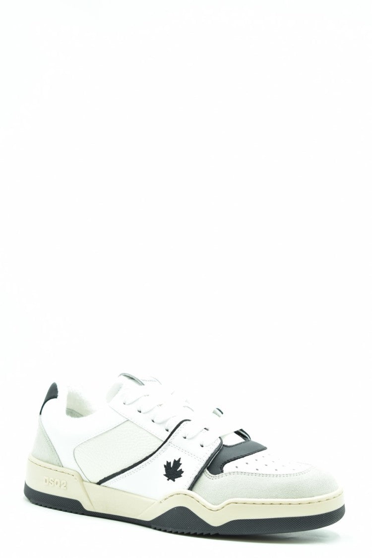 Dsquared2 Multicolor Low-Top Sneakers With Contrasting Accents