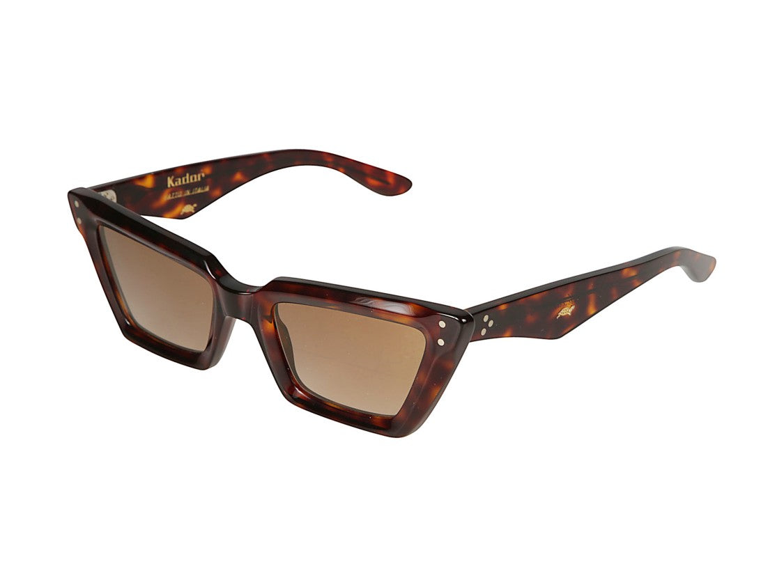 Kador Tortoiseshell Alexandra Oversized Sunglasses