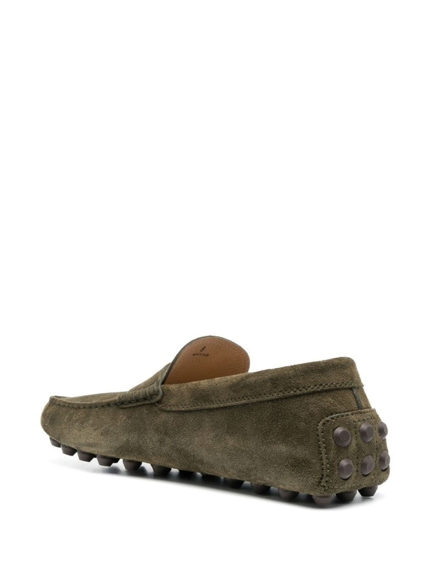Tod's Gommino Bubble Suede Mocasins