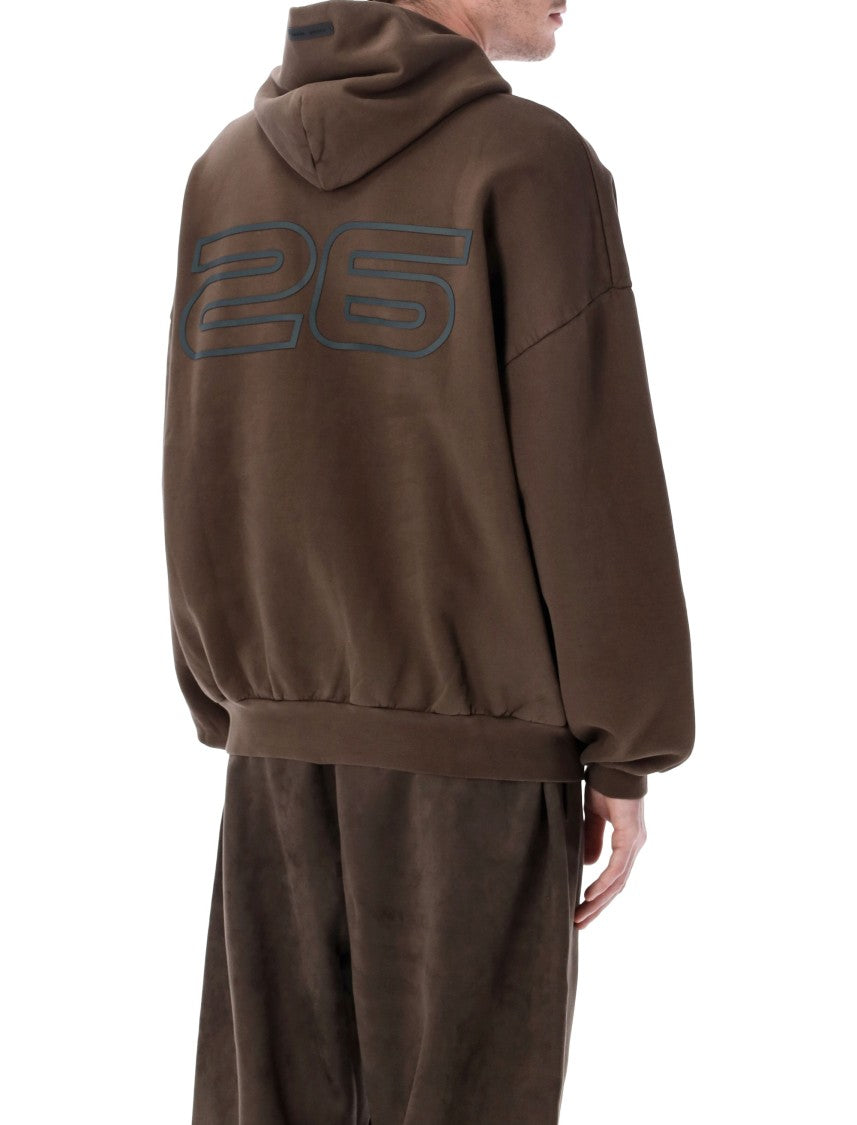 Fear Of God Heavy Fleece Oversized Graphic Hoodie
