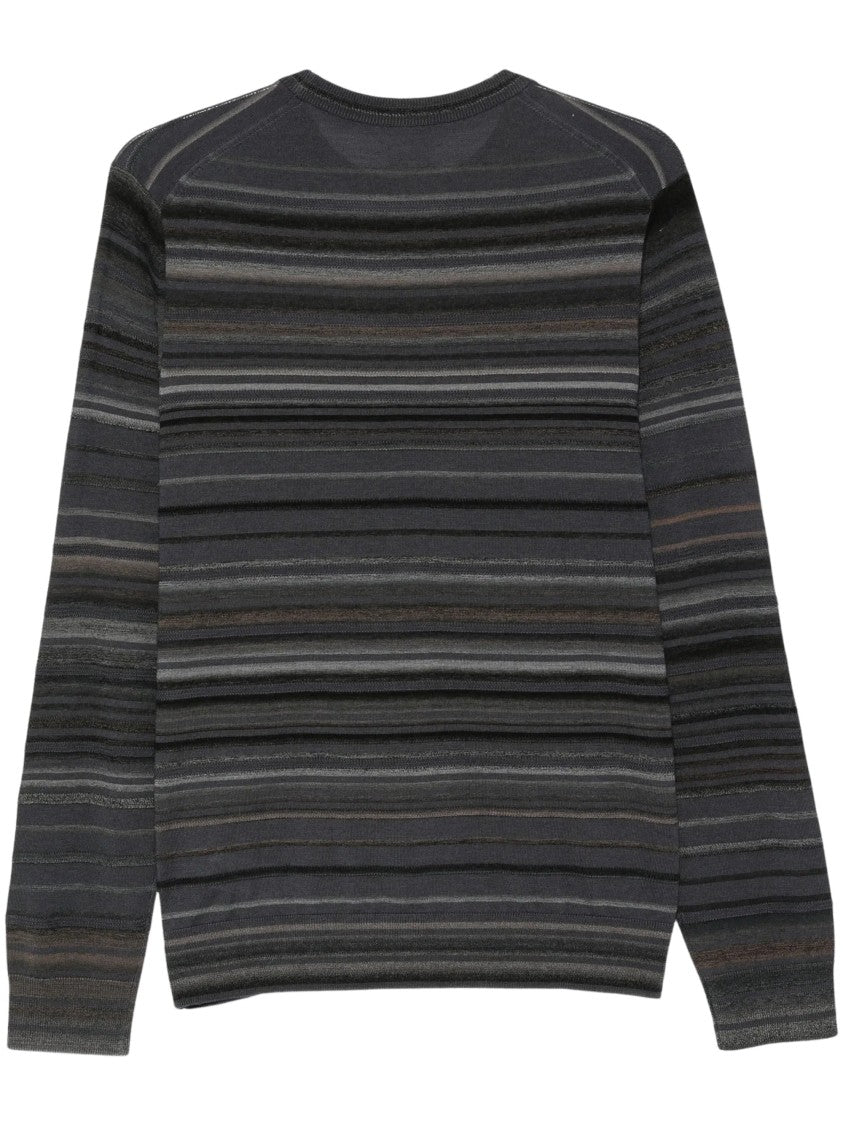 Paul Smith Horizontal Striped Crewneck Sweater