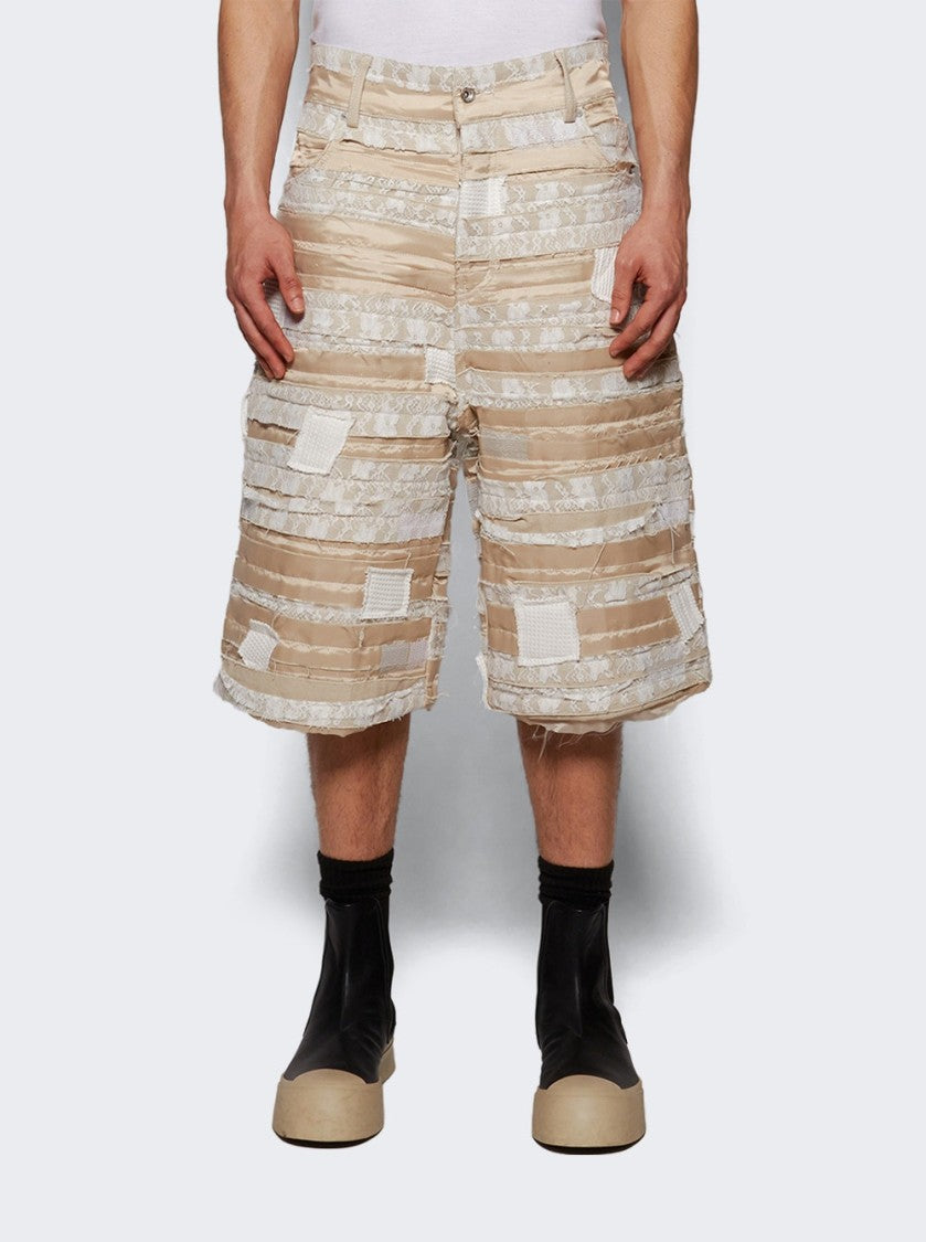 Who Decides War Interwoven Shorts - Cream