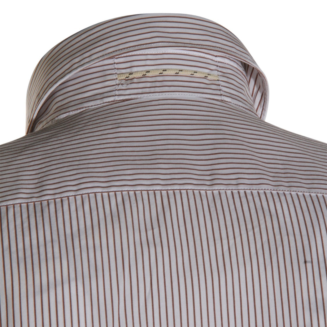 Glanshirt White Tailored Long-Sleeved Shirt
