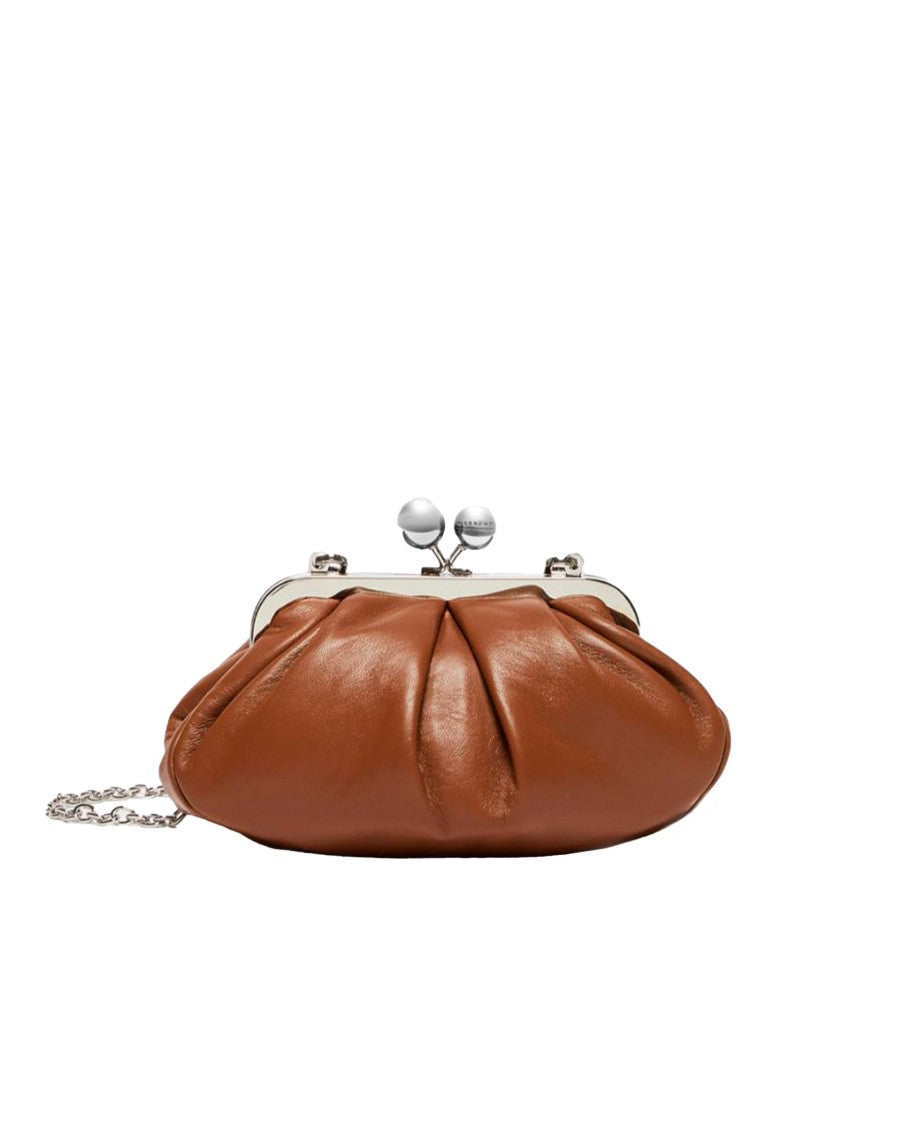 Max Mara Soft Leather Pasticcino Bag With Chain Strap